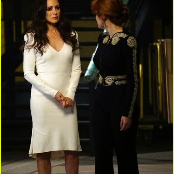 TOM FORD Couture Vintage Original Gold Zip Dress in Ivory - NEW - XS / IT38 - Picture 2 of 14